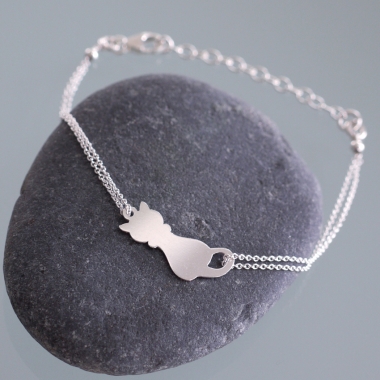 Bracelet Chat En Argent Massif Nologo Bijoux Bracelet Chat En Argent Massif Nologo Bijoux