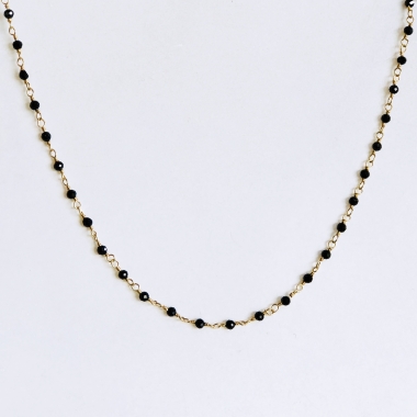 Collier femme petite perle clearance